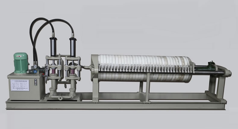 TC-460B型柱塞泵输送组合滤泥机机